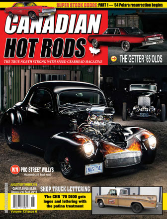 Canadian Hot Rod Magazine August/September Volume 13 Issue 6